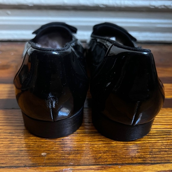 Barney’s New York Tuxedo Slip On Loafer Shoe, Black Patent Leather, Sz 9.5M - Picture 6 of 6
